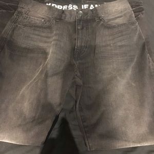 New Express Jeans classic low rise boot cut Kingston Blasted Blackwash 32x30.
